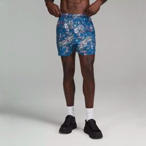 Lululemon Pace Breaker Linerless Short 5” in‎ Speed Floral Poolside Multi